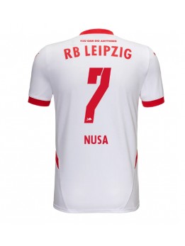 RB Leipzig Antonio Nusa #7 Domaci Dres 2024-25 Kratak Rukavima